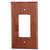 Sierra Lifestyles Traditional Switch Plate, 1 Rocker, Cherry