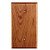 Sierra Lifestyles Traditional Switch Plate, 1 Blank, Cherry