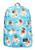 Loungefly Disney's Moana Blue Floral Print Backpack Standard