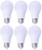 6 Pack Bioluz LED 40 Watt LED Light Bulb (uses 6 watts) A19 LED Light Bulbs See Series Non Dimmable Warm White (2700K) Light Bulb 6-Pack