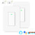 3 Way Smart Wi-Fi Light Switch Plus, Single Pole/3 Way Switch, Works With Amazon Alexa Google Assistant & IFTTT,Remote Control, Timing Function No Hub Required(2-Pack)