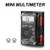 Mini Digital Multimeter 4203A Auto-ranging with AC/DC Voltage,AC/DC Current,Resistance,Capacitance,Diode and Audible Continuity Test (Black)