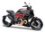 Maisto Diecast Motorcycles 1: 12 Ducati DIAVEL (Red/Black/Carbon) 20-11023Bk