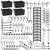 Pegboard Hooks Assortments 85PCS with Metal Hooks,Pegboard Bins,Peg Locks For Tool Organization