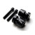 Krator SA001-B Black Swingram Spool Slider (Honda Engraved-CBR 600 250 900 954 1000"RR RC51 and More (2000-2011)