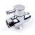 Shower Arm Diverter Valve for Hand Held Showerhead and Fixed Spray Head ,G 1/2 3-Way Bathroom Universal Shower System Replacement Part/ Brass/Polished Chrome