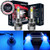 FANTELI H1 10000K-12000K Deep Blue LED Headlight Bulbs All-in-One Conversion Kit - 72W 8000LM High Beam/Low Beam/Fog Lights Extremely Bright