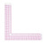 Plastic L-Square Shape Ruler Curve Sewing Measure Professional Tailor Craft Tool(5808)