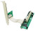 Sintech PCI-E Express 1X to PCI 32bits Adapter with Flex Cable  (with White Molex Power)