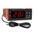 Dorhea STC-1000 Digital Temperature Controller AC 10A 110V-220V Digital LED Temperature Controller Heating Cooling Centigrade Thermostat 2 Relays Output with NTC Sensor Probe(110V/220V)