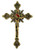 Religious Gifts Jesus Christ on Cross Bronze Tone Hanging Wall Crucifix, 8 Inch
