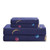 Bedlifes Space Sheets Twin Sheet Set Kids Bedding Set Moon and Stars Deep Pocket Bed Sheets Flat Sheet& Fitted Sheet with Pillowcase 3PCS Navy Twin