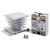 Aluminum Heat Sink and Solid State Relay SSR-25DD 25A DC to DC 3-32VDC Input 5-200VDC Output Single Phase