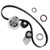 OCPTY Timing Belt Kit Including Timing Belt Water Pump with Gasket tensioner Bearing etc, Compatible for 2004 2005 2006 2007 2008 Chevrolet Aveo/2007 2008 Chevrolet Aveo5