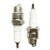 JRL 2pcs Spark Plug For 49cc 60cc 66cc 80cc 2 Stroke Engine Motorized Bicycle Bike