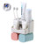 BetterJonny Wall Mounted Toothbrush Holder Toothpaste Dispenser Set with 2 Cups Toothbrush Toothpaste Holder Stand for Bathroom Storage Organizer