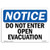 OSHA Notice Signs - Do Not Enter Open Excavation Sign | Extremely Durable Made in The USA Signs or Heavy Duty Vinyl Label Decal | Protect Your Construction Site, Warehouse & Business