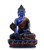 Healing Lama - Medicine Buddha. Handmade 5.5 Inches Tall Multicolor Blue Hand Painted Buddha Figurine Sculpture Statue for Peace and Relaxation. Healing Lama - Medicine Buddha. Handmade 5.5 Inches Tall Multicolor Blue Hand Painted Buddha Figurine Sculpture Statue for Peace and Relaxation.