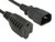 Cable Leader 18 AWG Monitor Power Adapter Cord (NEMA 5-15R to IEC320 C14) UL Listed (3 Foot (1 Pack))