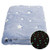 SOCHOW Glow in The Dark Throw Blanket 50 x 60 Inches, Stars Pattern Flannel Fleece Blanket, All Seasons Blue Blanket for Kids