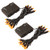 Lumabase 66202 2 Count Battery Operated Mini String Lights, Orange