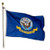 Navy Flag 2X3 Foot SolarMax Nylon