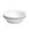 'What Is It?' Reusable White 'Paper' Bowls, 6 Inch Melamine, Set of 4