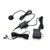 Ensigear 1x2 IR Remote Control Extender 2 Emitters 1 Receiver Infrared IR Repeater Hidden System Kit Metal Shell black