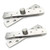 Cyful 149mm/5.86" Length Stainless Steel 360 Degree Rotation Door Pivot Hinge Hidden Door Center Pivot Hinges -Pack of 2