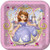 Sofia the First Party Supplies - Sofia Dinner Plates - 8 Count