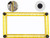 Angle Ruler - Angleizer Template Tool Measures All Angles : Smart Perfect Tool for Engineers, Builders , Craftsmen and Handymen (Measures All Angles and Forms)