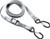 Master Lock 3063DAT 12' Spring Clamp Tie-Down and S Hooks with Clips