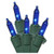 Vickerman 50 Light Blue Mini Light Set on Green Wire