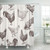 Emvency Fabric Shower Curtain Curtains with Hooks Chicken Cocks and Hens Sketch Rooster Farm Hand Animal Drawn Cockerel 60"X72" Waterproof Decorative Bathroom