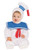 Rubie's Baby Classic Ghostbusters Ez-on Stay Puft Romper Costume, White, 4T