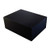 Magnetic Close To Go Box, Take Out Container - Black - 5" x 4" - 10ct Box - Restaurantware