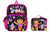 Dora the Explorer Flower Black Medium 14" Backpack Plus Lunch Bag