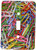 3dRose lsp_97644_1" Us, Pattern Paper Clips-US52 BJA0009-Jaynes Gallery" Single Toggle Switch Multicolor