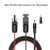 EFABLE Solar Extension Cable for Solar Panel and Portable Generator, 4.92FT 16AWG Solar Adapter Kit Connectors with MC4 Female and Male Connector DC 5.5X 2.1mm and 3.5x1.35mm