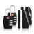TSA Approved Luggage Locks (2 black) Luggage Locks 2 Luggage Tags