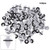 100pcs Door Panel Clips with Seal Ring for BMW E34 E36 E38 E39 E46 X5 M3 M5 Z3 Replace#51-41-1-973-500
