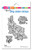 Stampendous QS5032 Rose Gift Cling Stamp Set, Rubber