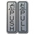 Classic Fun Push Pull Door Sign (Brushed Silver) - Large