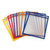 ETA hand2mind Reusable Dry Erase Pockets, Assorted Colors, 10 Pockets per Pack