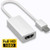 Mini DisplayPort (Thunderbolt) to HDMI Adapter 1080P HDMI Converter Thunderbolt 1/2 Compatible for Apple MacBook Pro/Air, iMac, Mac Mini, Microsoft Surface Pro, Monitor, Projector White