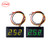 Oak-Pine 2PACK Voltmeter DC 0-100V 0.56 Inch 3 Wire LED Digital Display Panel Volt Meter Voltage (Green and Yellow)