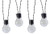 Moonrays 91129 Solar Powered LED Globe String Lights