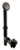 Westbrass 597144-12 1-1/2" Tubular Pull & Drain Bath Waste Drain Kit with 2-Hole Overflow Faceplate, Oil Rubbed Bronze