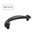 25 Pack Kitchen Cabinet Hardware Drawer Pulls 3.8'' Total Length 3''Hole Spacing Oil Rubbed Bronze Twist Knobs