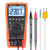 Proster Digital Multimeter 3999 LCD Auto Ranging Multi Meter with Capacitance Resistance Dc AC Voltage Current Transistor Diode Continuity